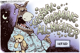 DEMOCRAT HOT AIR by Rick McKee