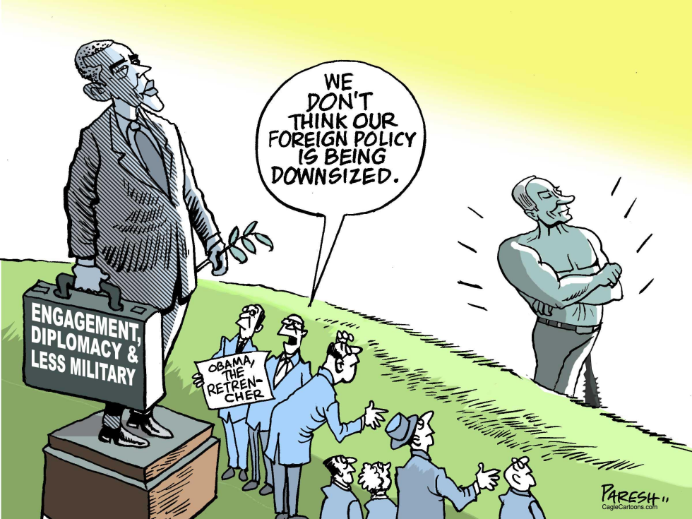  OBAMA AND PUTIN POLICY by Paresh Nath