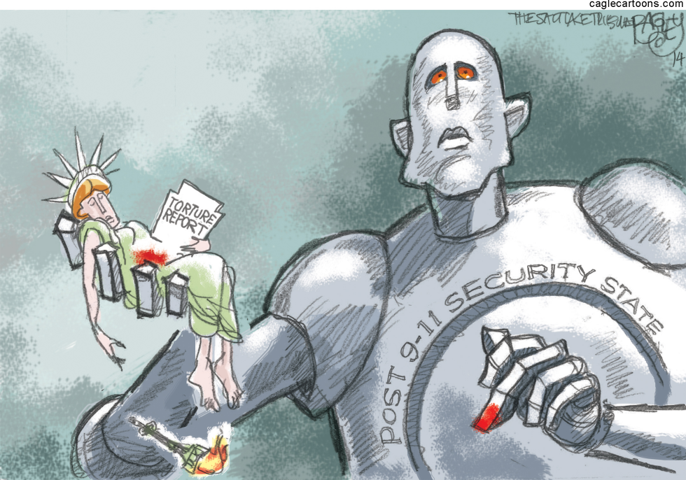  NATIONAL SECURITY STATE by Pat Bagley