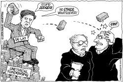 DELAY JUDGING THE JUDICIARY by Wolverton