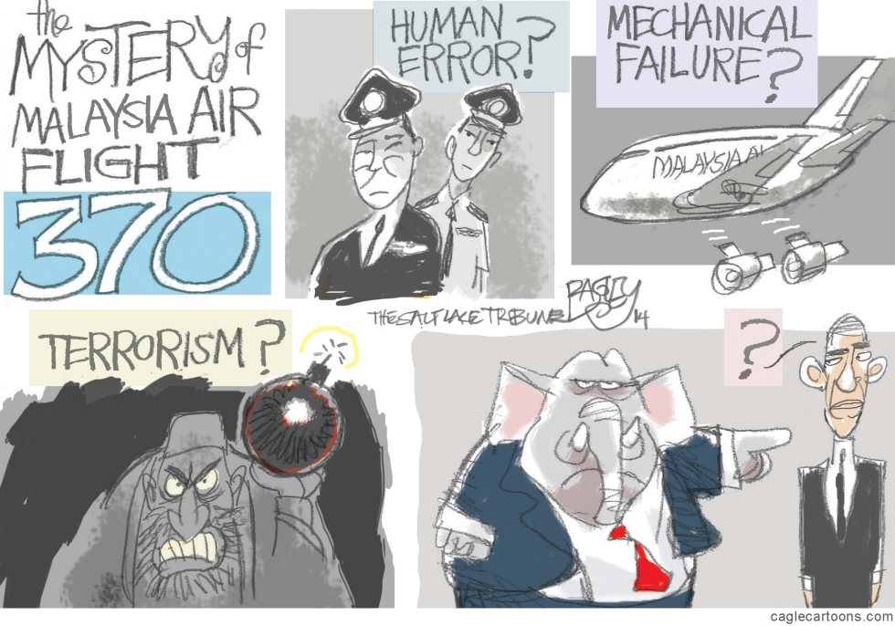  MALAYSIA AIR MYSTERY by Pat Bagley