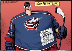 LOCAL OH - BLUE JACKETS INGREDIENTS by Nate Beeler