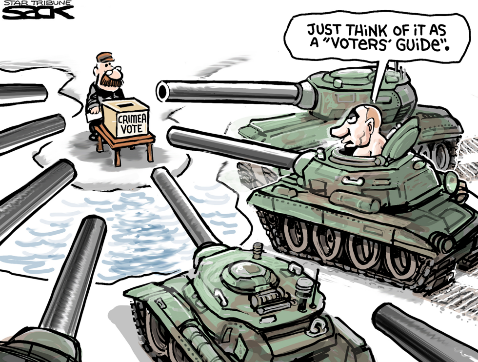  CRIMEA VOTE by Steve Sack