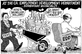 LOCAL-CA CA UNEMPLOYMENT DEPT SKIPS 500MIL by Wolverton