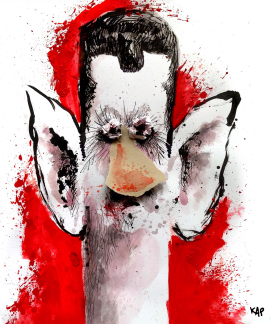 BASHAR AL-ASSAD by Kap