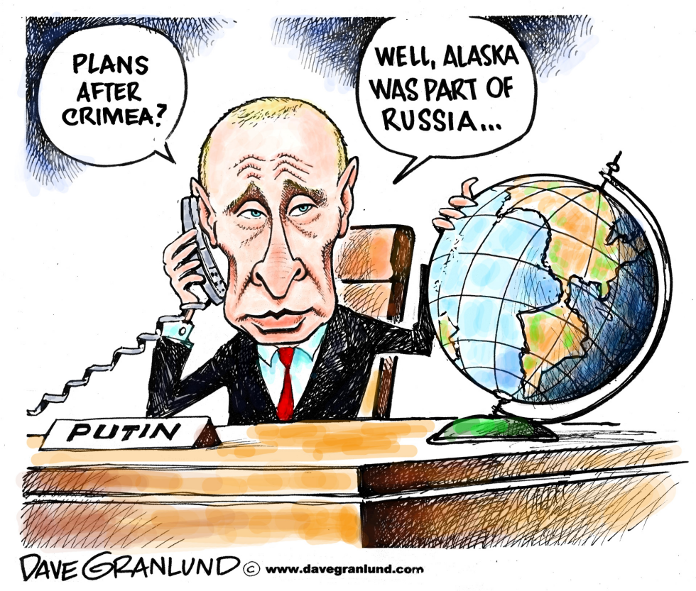  RUSSIA ANNEXES CRIMEA by Dave Granlund