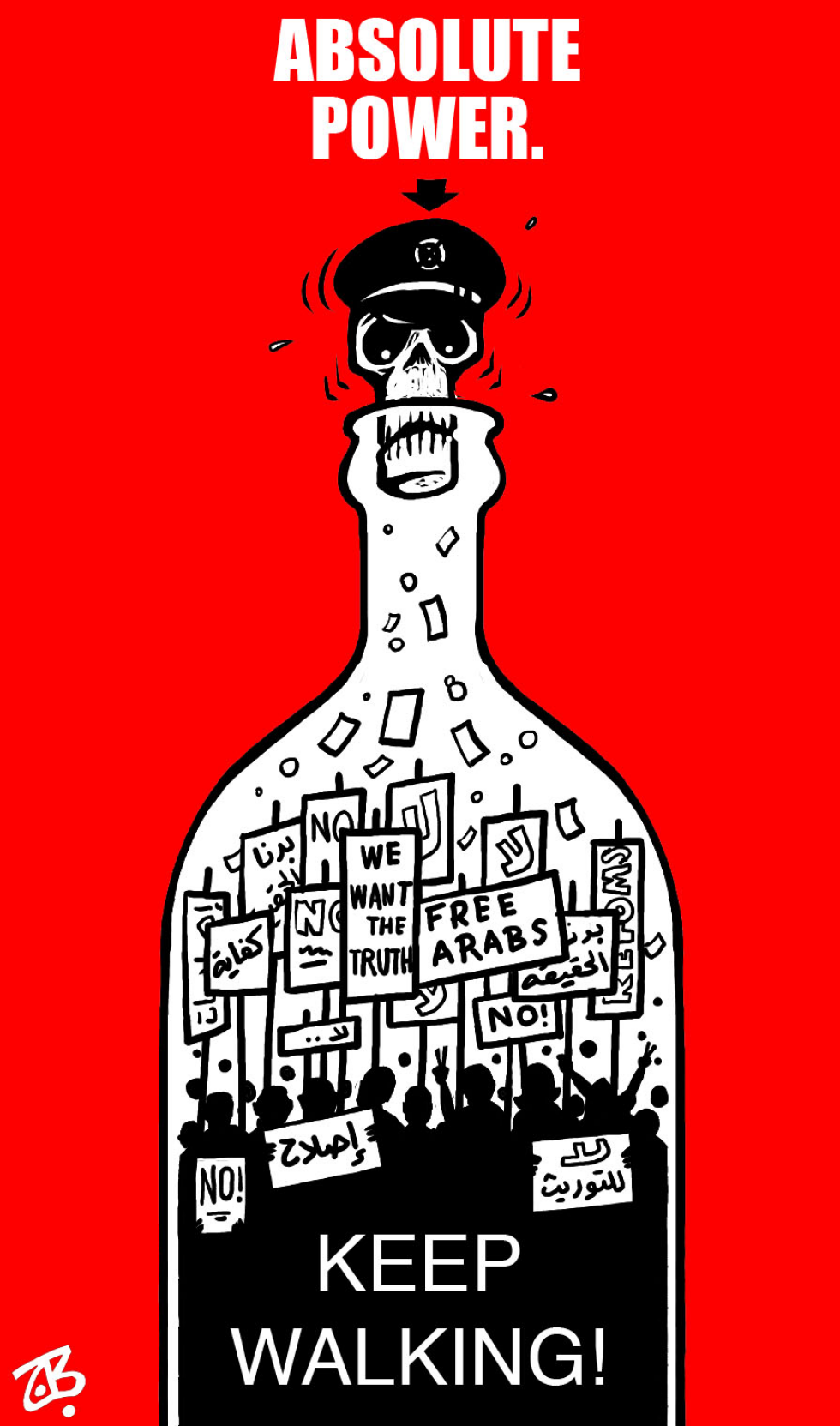  ARAB REVOLT by Emad Hajjaj