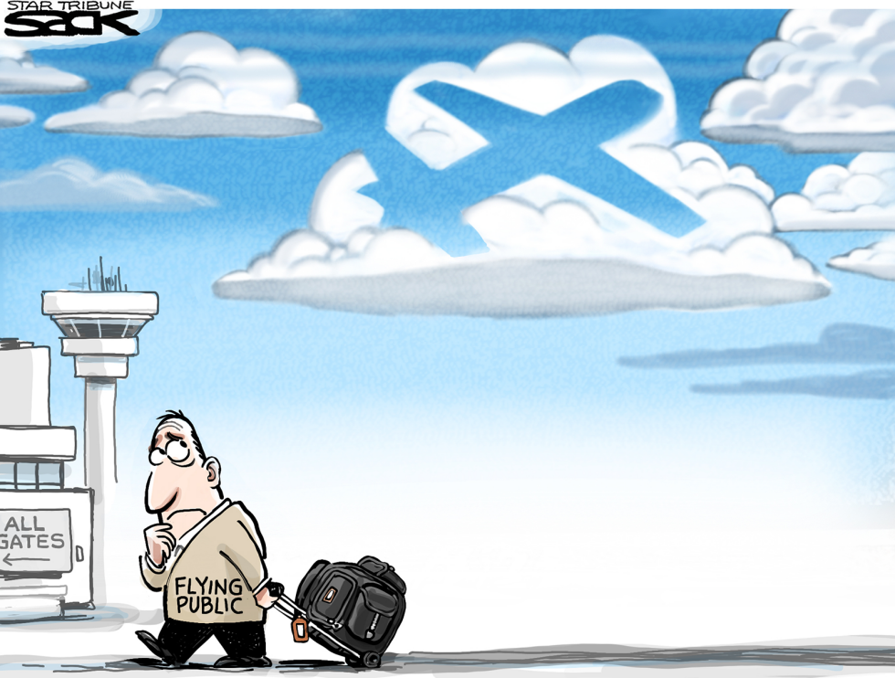  TRAVEL ANXIETY by Steve Sack