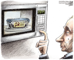 REHEATING THE COLD WAR by Adam Zyglis