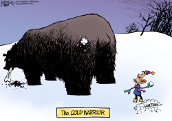 RUSSIAN BEAR by Nate Beeler