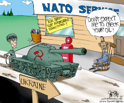 OBAMA NATO  PUTIN by Gary McCoy