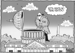 LA CIA ESPIA AL CONGRESO by Bob Englehart