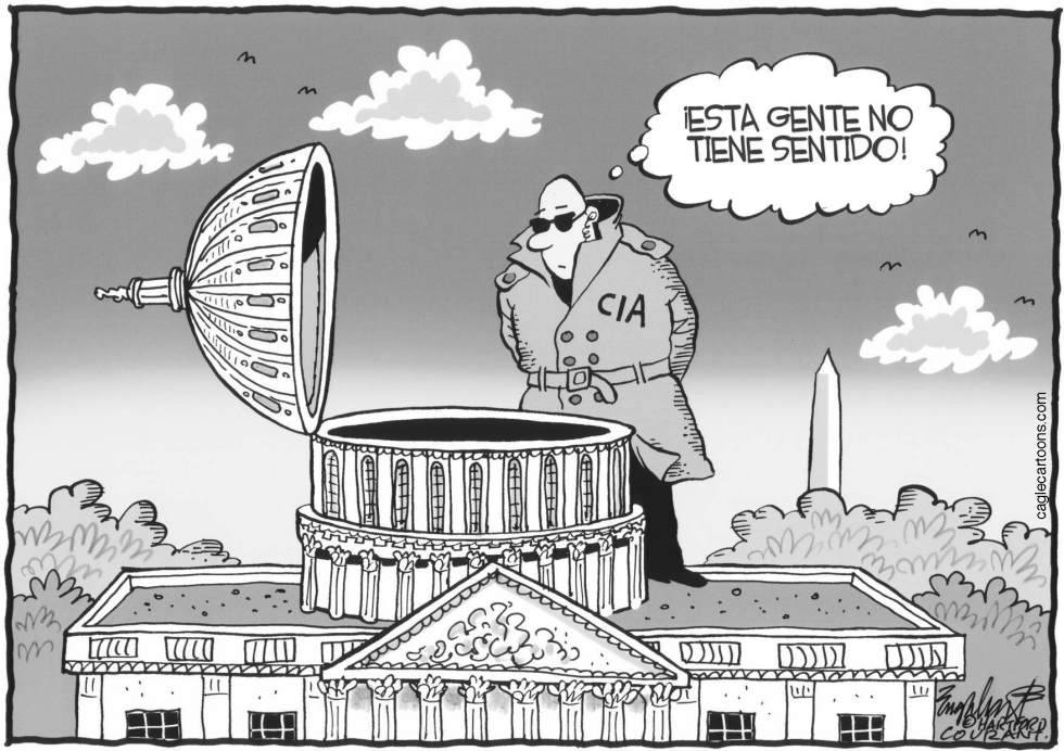  LA CIA ESPIA AL CONGRESO by Bob Englehart