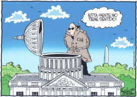 LA CIA ESPIA AL CONGRESO  by Bob Englehart