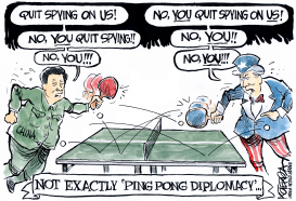 PING PONG DIPLOMACY by Jeff Koterba