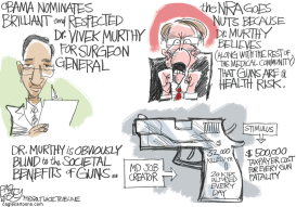 NRA SURGEON GENERAL by Pat Bagley