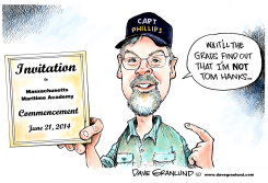 CAPT PHILLIPS GRADUATION INVITE by Dave Granlund