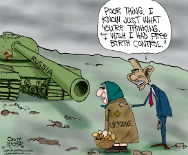 OBAMA  UKRAINE'S PAIN by Gary McCoy