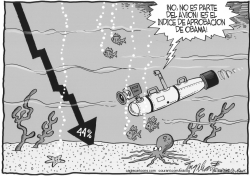 ENCUESTAS DE APROBACION DE OBAMA by Bob Englehart