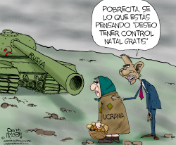 OBAMA Y EL DOLOR DE UCRANIA  by Gary McCoy