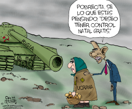 OBAMA Y EL DOLOR DE UCRANIA  by Gary McCoy