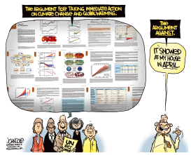 CLIMATE CHANGE ARGUMENTS by John Cole