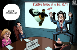 ABE'S FARCE   by Luojie