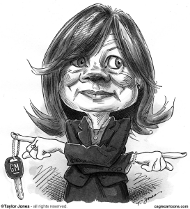 GENERAL MOTORS CEO MARY BARRA by Taylor Jones