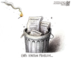 IGNITION PROBLEM by Adam Zyglis