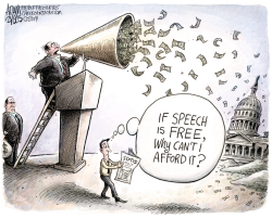 FREE SPEECH by Adam Zyglis