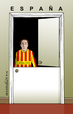 DESEO INDEPENDENTISTA CATALáN by Arcadio Esquivel