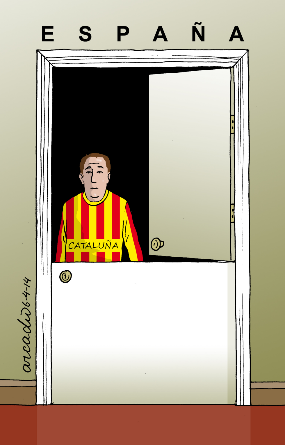  DESEO INDEPENDENTISTA CATALáN by Arcadio Esquivel