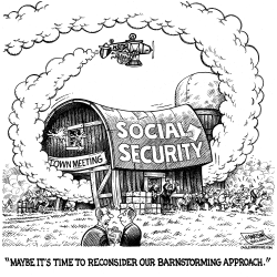 BARNSTORMING SOCIAL SECURITY by RJ Matson