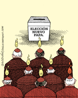 ILUMINADOS PARA LA ELECCIóN PAPAL by Arcadio Esquivel