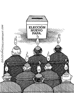 ILUMINADOS PARA ELECCIóN PAPAL by Arcadio Esquivel