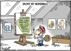 PAINTER GEORGE by Bob Englehart