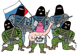 PUTIN RIOT by Schot