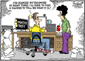 IDENTITY THEFT by Bob Englehart