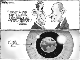 PUTIN'S EYE   by Bill Day