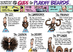 LOCAL OH - PLAYOFF BEARDS by Nate Beeler