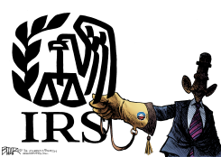 IRS FALCONRY by Nate Beeler