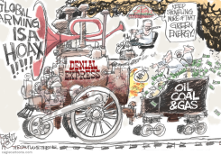 DRIVING CLIMATE DENIAL by Pat Bagley