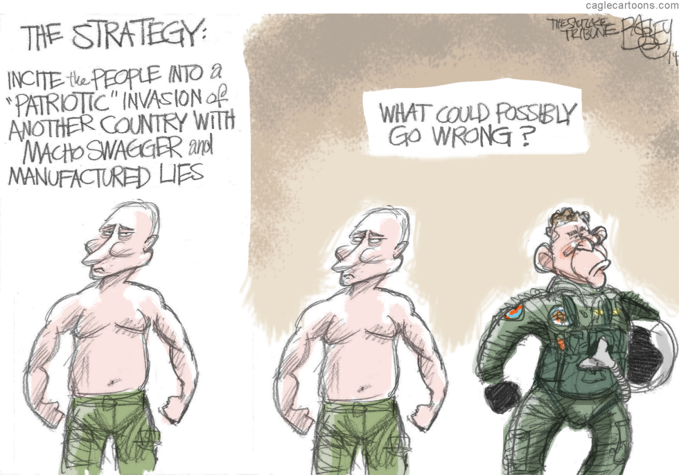  PUTIN AND BUSH by Pat Bagley