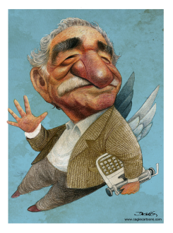 GABRIEL GARCíA MáRQUEZ by Dario Castillejos