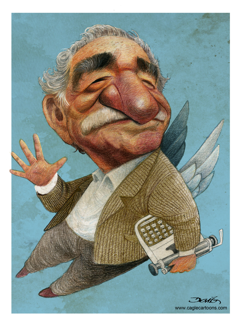  GABRIEL GARCíA MáRQUEZ by Dario Castillejos