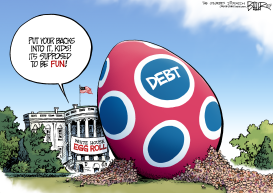 EGG ROLL by Nate Beeler