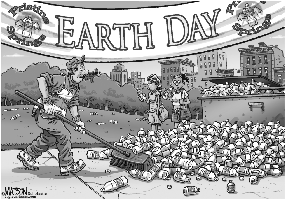  EARTH DAY CLEANUP by RJ Matson