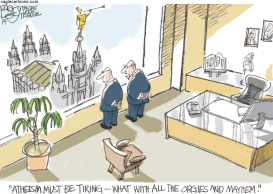 LOCAL ATHEIST CONVENTION IN UTAH by Pat Bagley