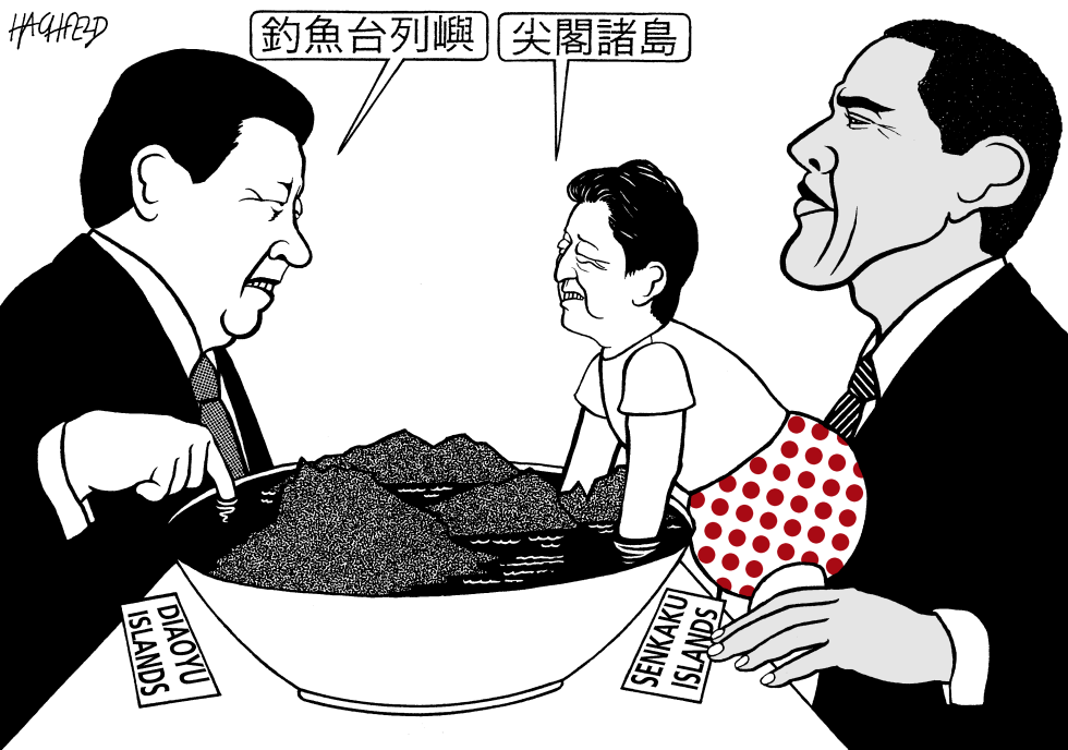  OBAMA IN ASIA by Rainer Hachfeld