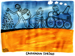 UKRAINIAN SPRING by Christo Komarnitski